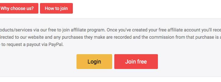 Partner program register
